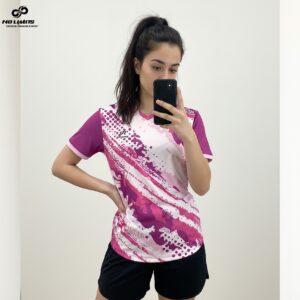 Áo thể thao nữ No Limits Hồng đậm – Năng động