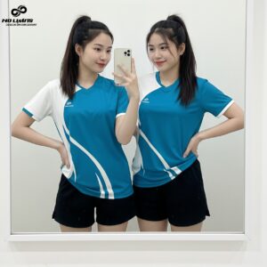 Áo Thun Thể Thao Nữ Xanh Dương Nổi Bật - No Limits