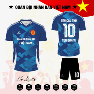 Áo thể thao quân đội Quân đội nhân dân Việt Nam - Xanh lam đậm