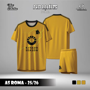 Áo Đấu AS Roma 25/26 Vàng Đồng - Phiên Bản Giới Hạn