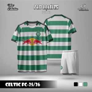 Áo đấu Celtic FC 2025/26 - Xanh lá đậm phối trắng