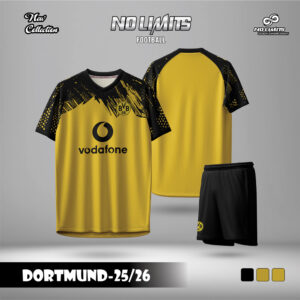 Áo đấu Dortmund 2025/2026 vàng đen chính hãng