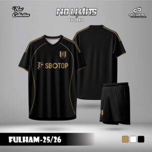 Áo đấu Fulham 25/26 phiên bản đen – Sang trọng