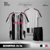 Áo đấu Juventus 2025/2026 Trắng Đen phối Hồng Pastel