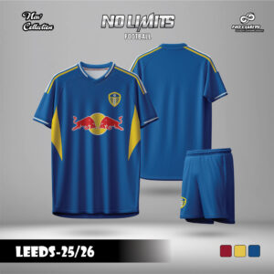 Áo Đấu Leeds United 25/26 Xanh Dương Đậm
