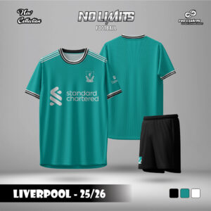 Áo Đấu Liverpool 25/26 Màu Xanh Ngọc