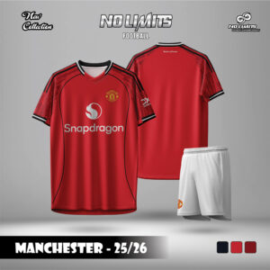 Áo Đấu Manchester United 25/26 - Đỏ Tươi Truyền Thống