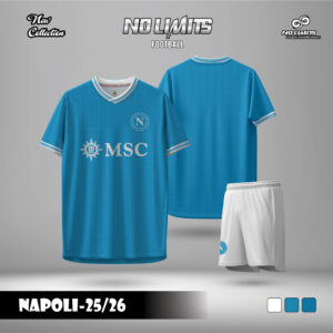 Áo đấu Napoli 25/26 màu xanh da trời truyền thống