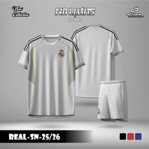 Áo đấu REAL-SN-25/26 Trắng Sang Trọng