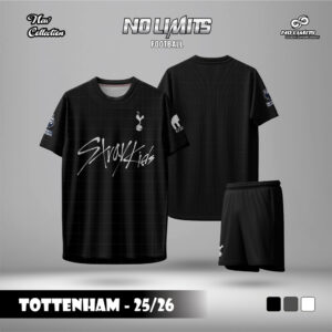Áo Đấu Tottenham 25/26 Fan Version Màu Đen